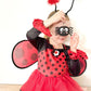 Halloween Spider Keyring - Lou James Creations