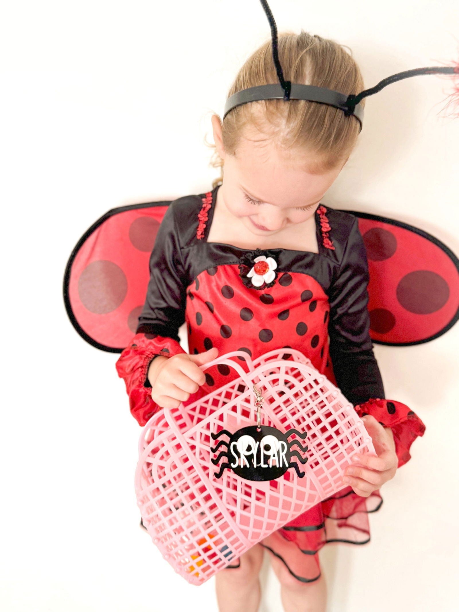 Halloween Spider Keyring - Lou James Creations