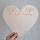 Hands Down Best Dad / Best Mum - Heart - Lou James Creations