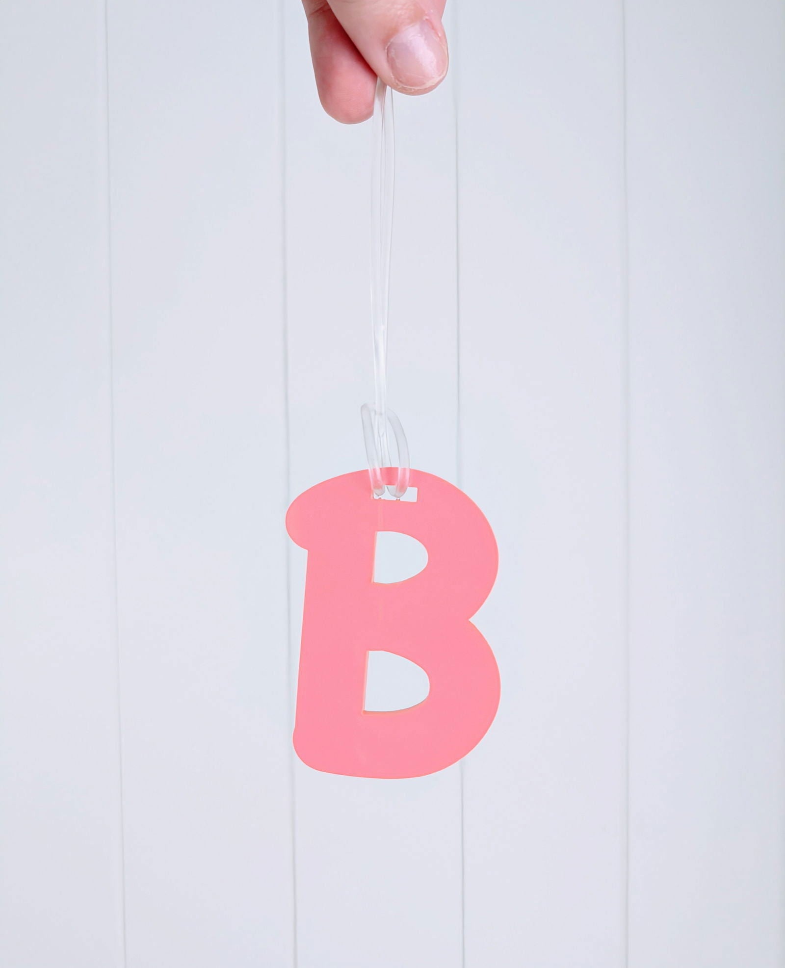 Letter Bag Tag - Lou James Creations