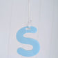 Letter Bag Tag - Lou James Creations