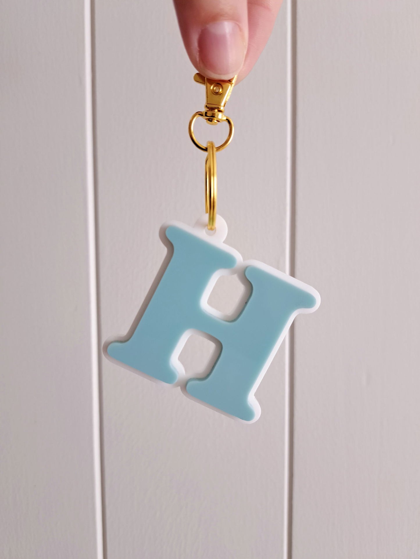 Letter Keyring - Lou James Creations