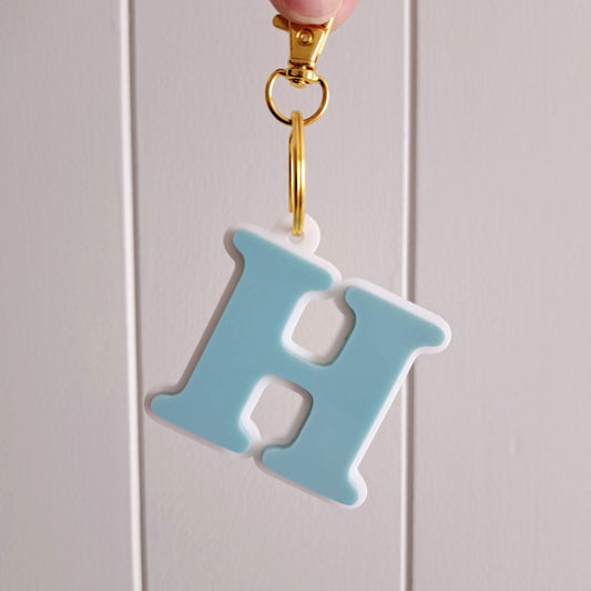 Letter Keyring - Lou James Creations