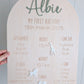Milestone Board - Safari Theme - Lou James Creations