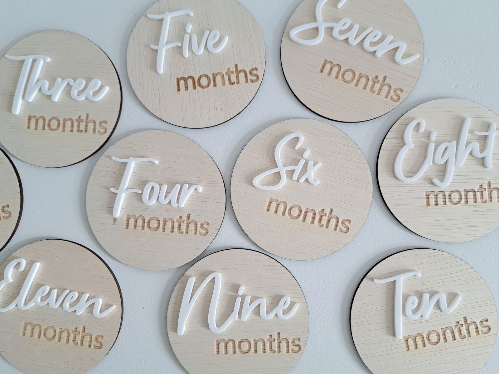 Milestone Disc - Set of 15 - Lou James Creations