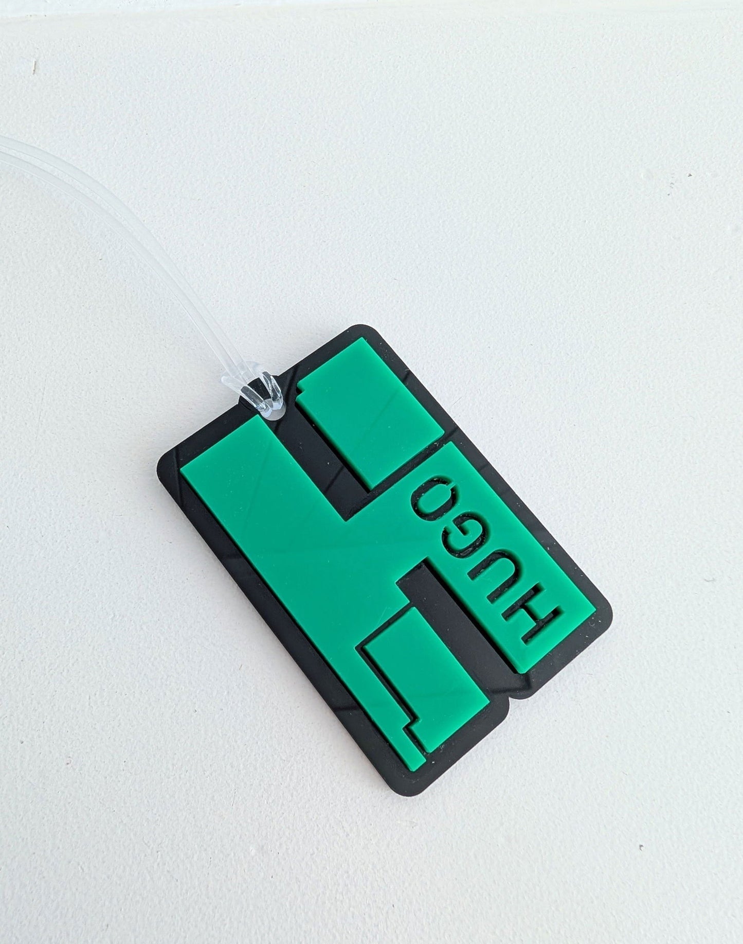 Minecraft Letter Bag Tag - Lou James Creations