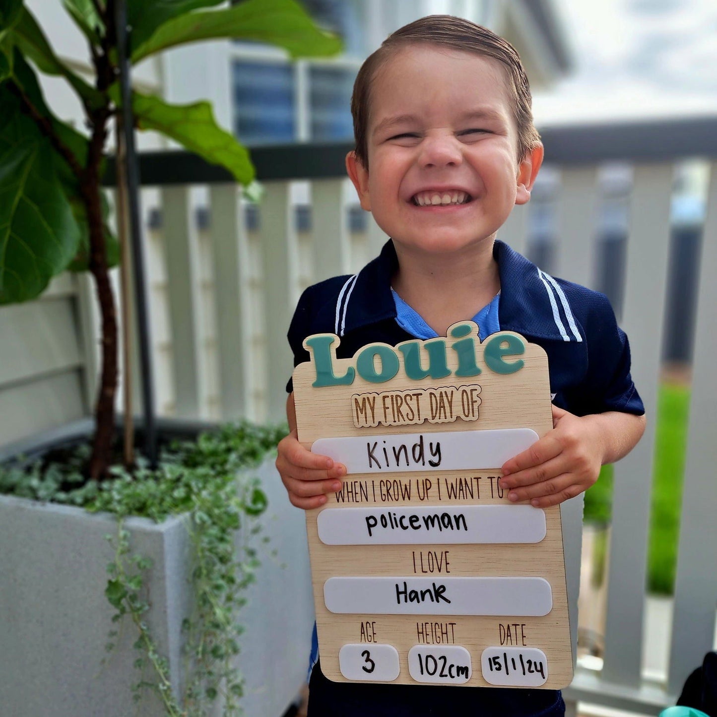 My First Day / My Last Day Board - Lou James Creations