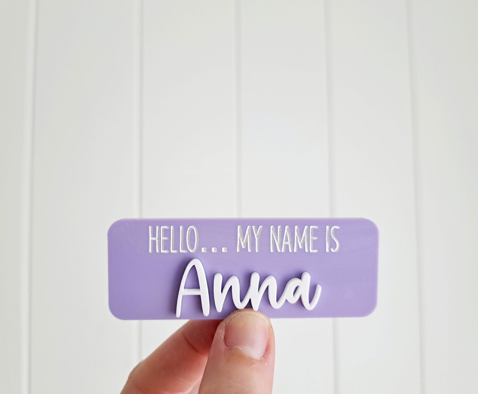 Name Badge - Lou James Creations