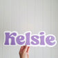 Name Plaque - Acrylic backing - Lou James Creations
