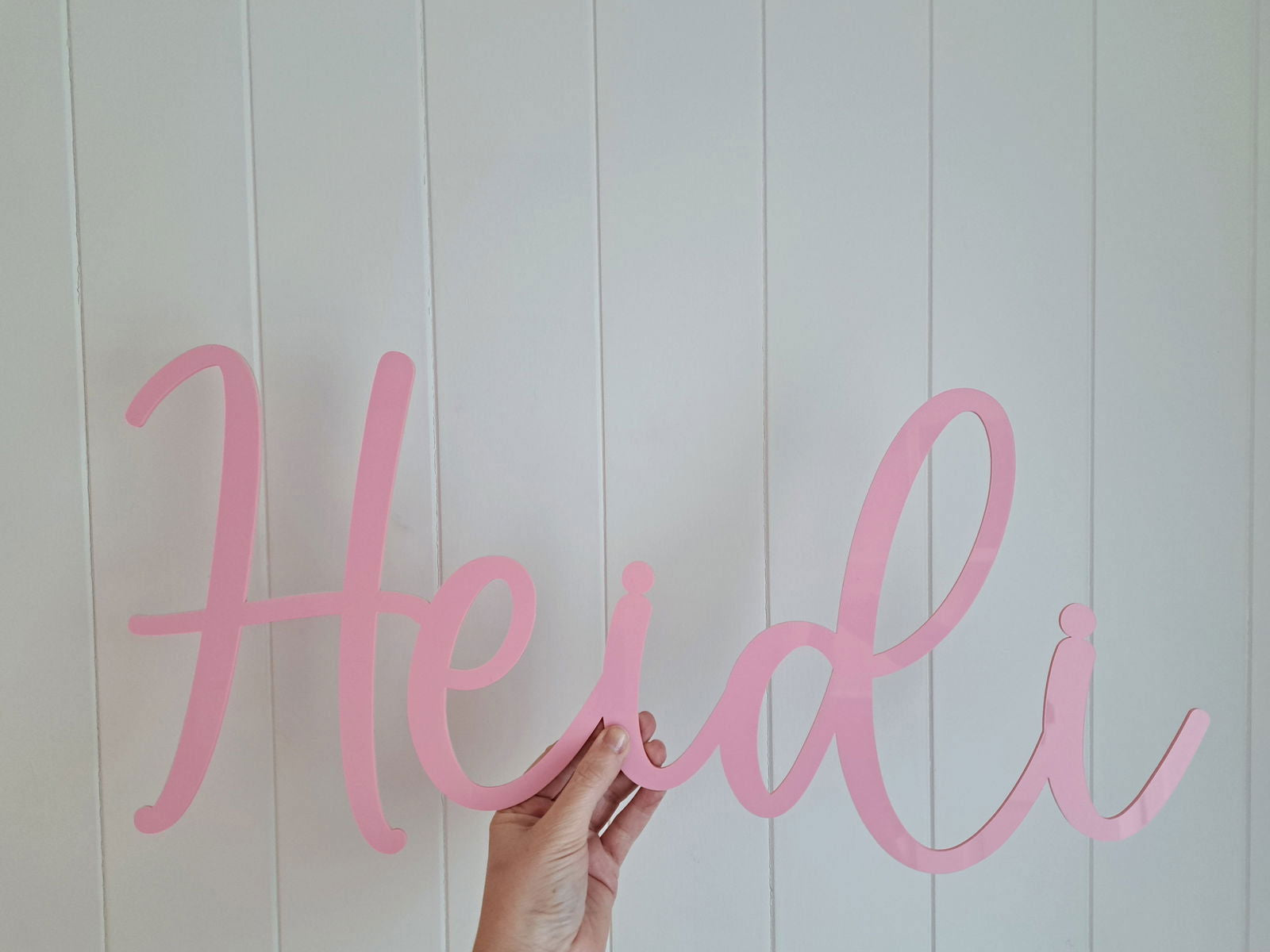 Name Plaque - Single Layer - Lou James Creations