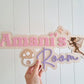 Name Plaque with Fairy - Lou James Creations