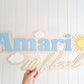 Name Plaque with Sun - Lou James Creations