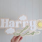 Name Plaque with Sun - Lou James Creations