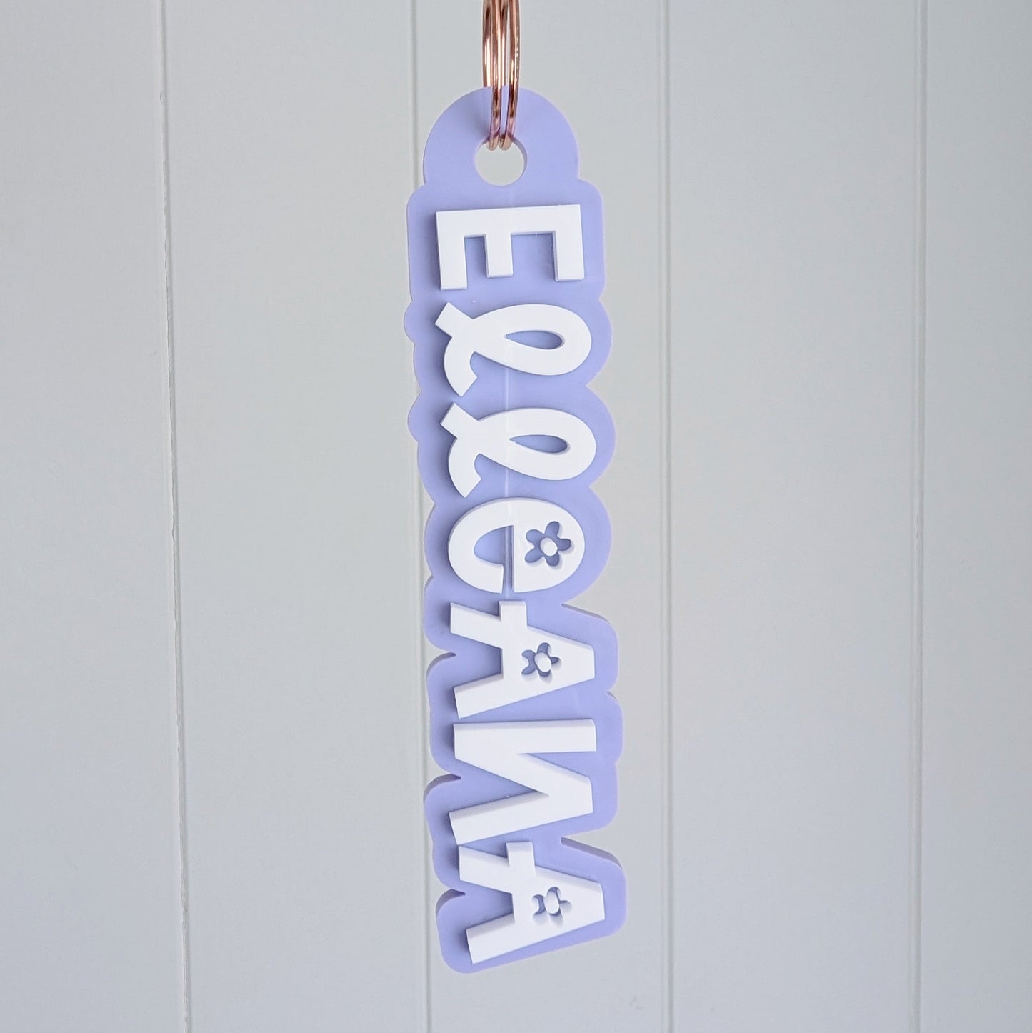 Daisy Bag Tag