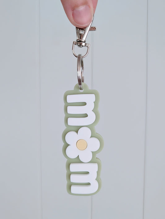 Mother's Day Flower Keyring