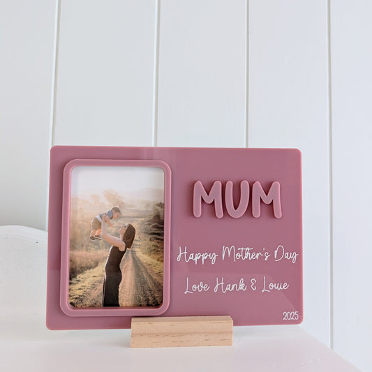 Mother's Day Acrylic Photo Frame