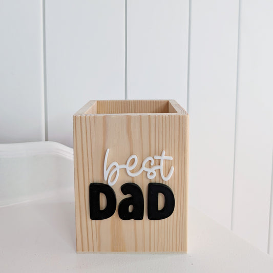 Father's Day Pen Holder - Lou James Creations 