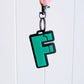Pixel Letter Keyring