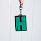 Pixel Letter Keyring