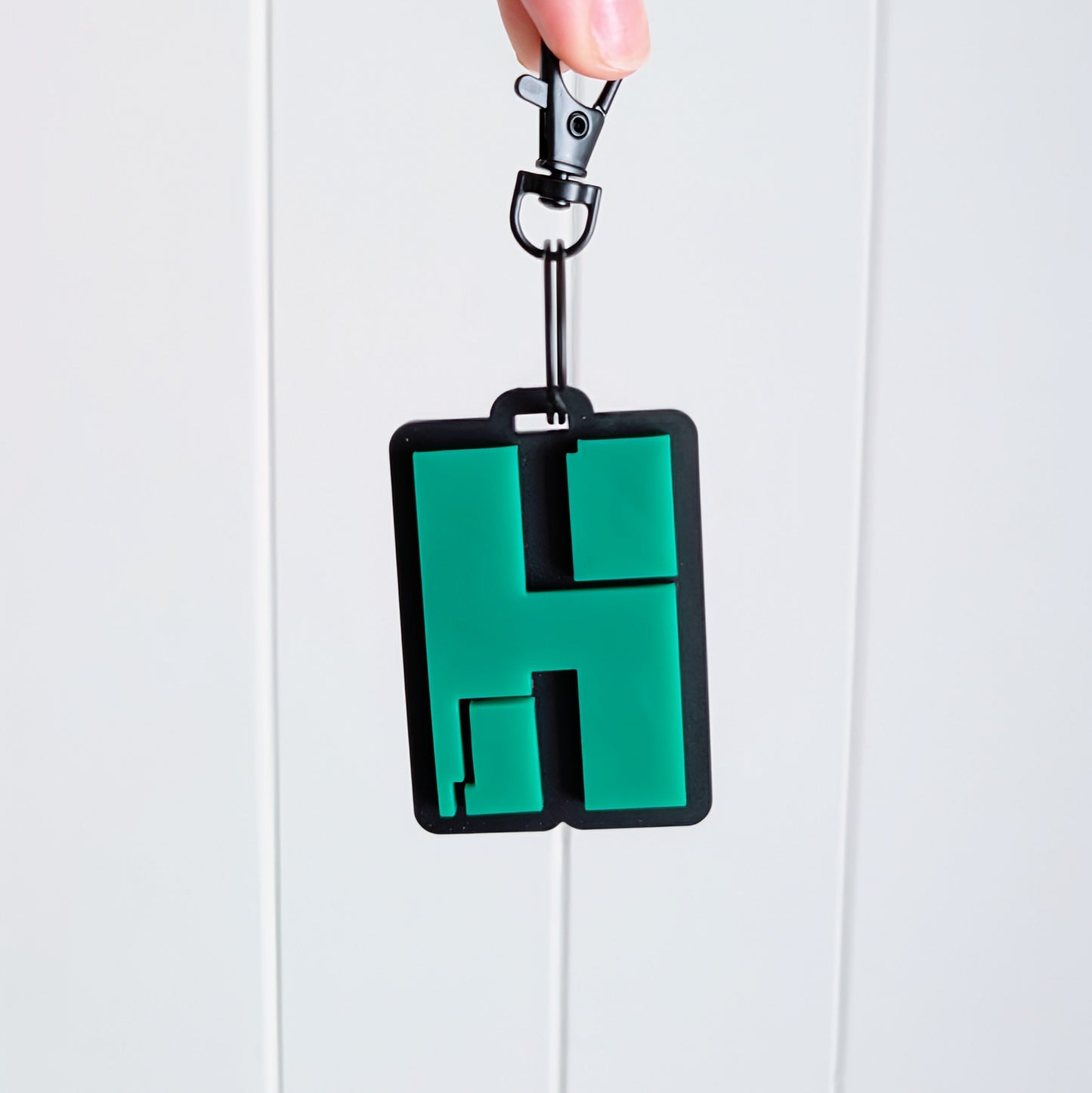 Pixel Letter Keyring