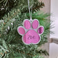 Paw Christmas Ornament - Lou James Creations