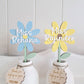 Personalised Flower in Vase - Lou James Creations