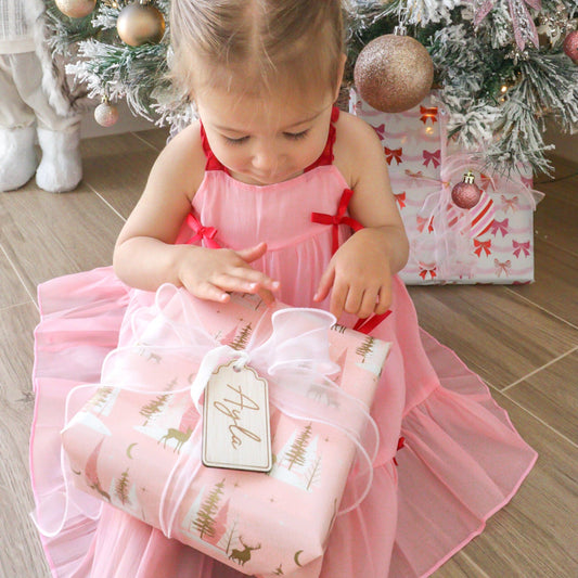 Personalised Wooden Gift Tag - Engraved Name