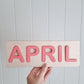 Puzzle Board with Name - Lou James Creations 