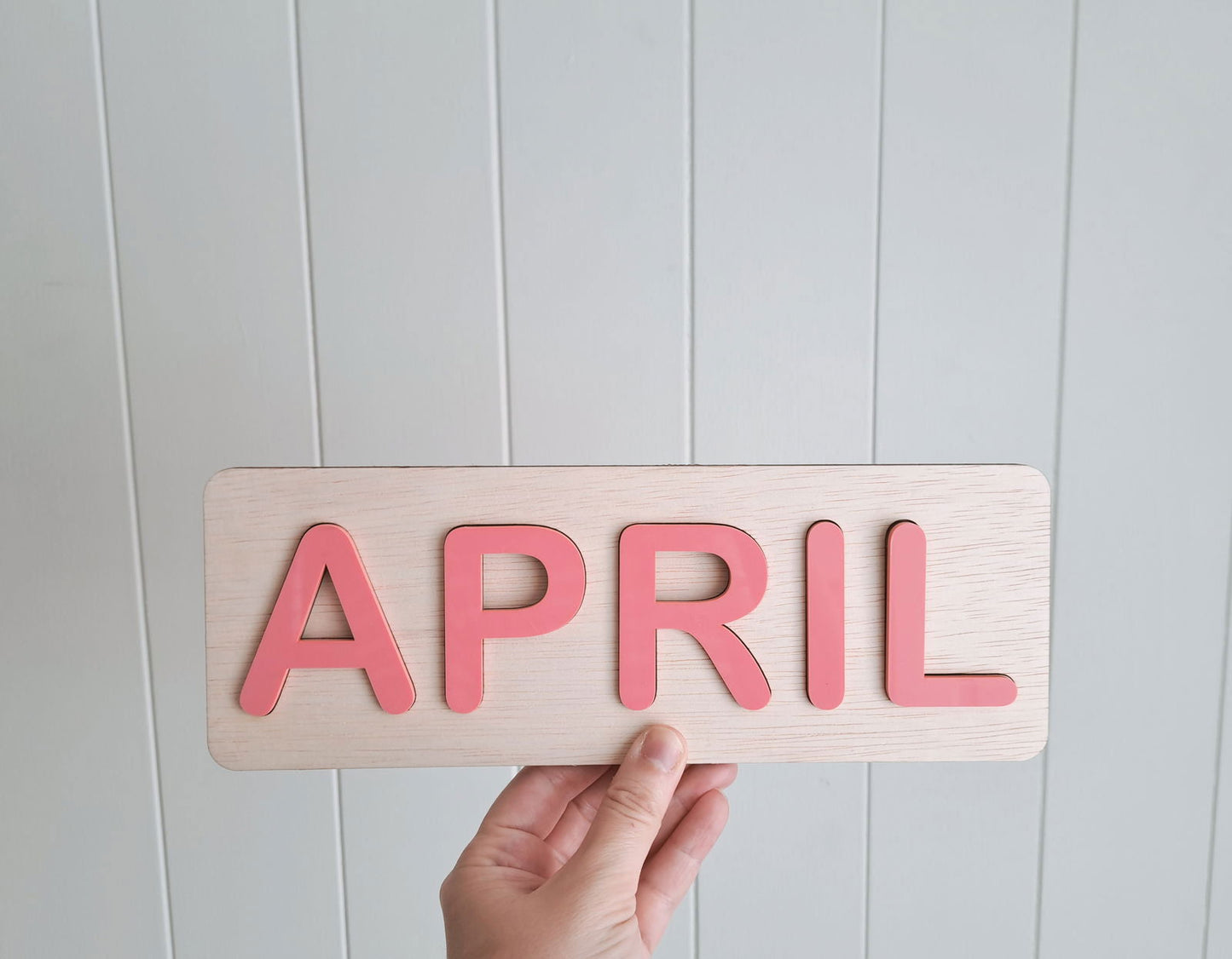 Puzzle Board with Name - Lou James Creations 