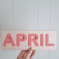 Puzzle Board with Name - Lou James Creations 