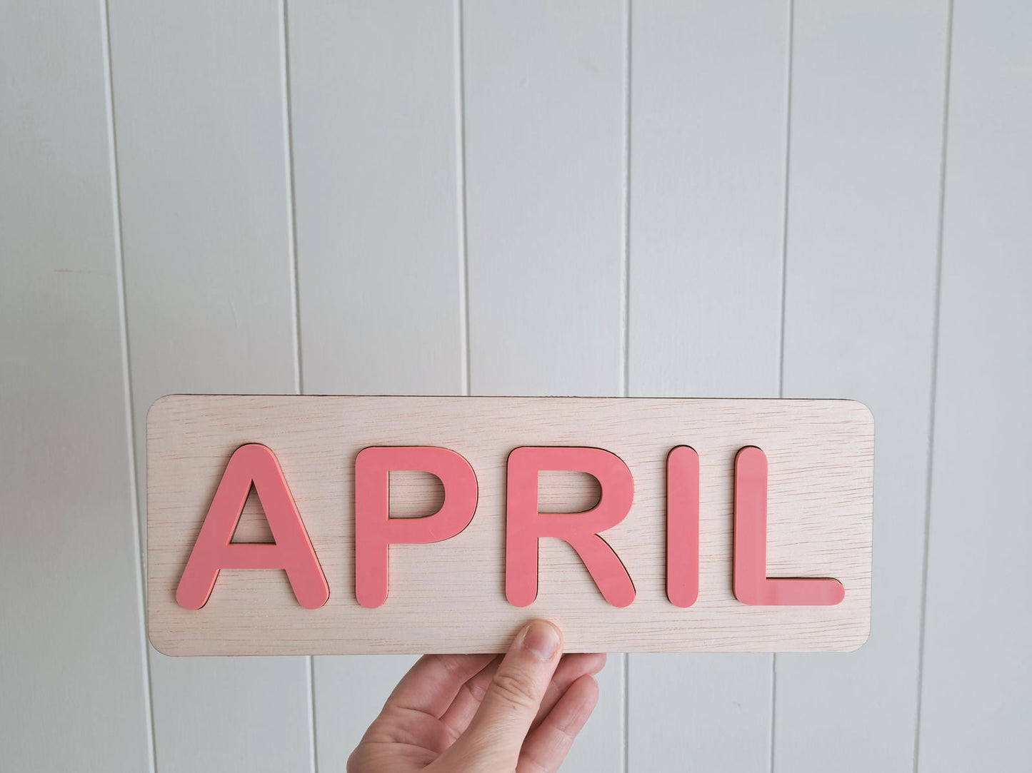 Puzzle Board with Name - Lou James Creations 
