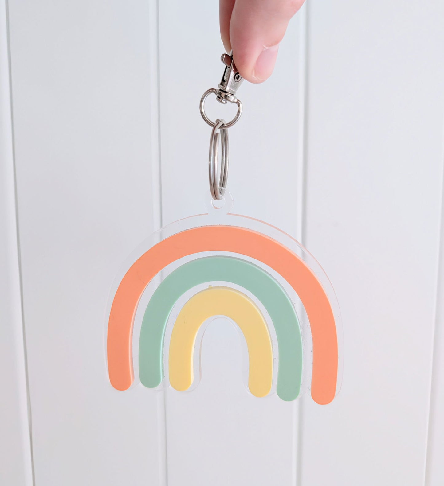 Rainbow Keyring - Large - Lou James Creations