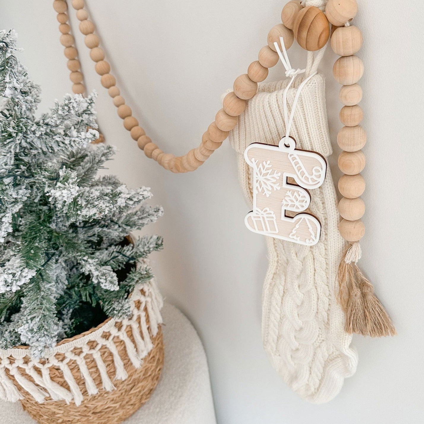 Santa Sack Letter Tag - Lou James Creations