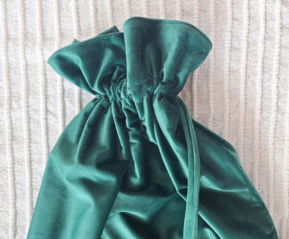 Santa Sack Velvet - Lou James Creations 