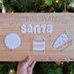 Santa Treat Board Christmas Eve - Beer & Snack - Lou James Creations