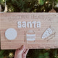Santa Treat Board Christmas Eve - Beer & Snack - Lou James Creations