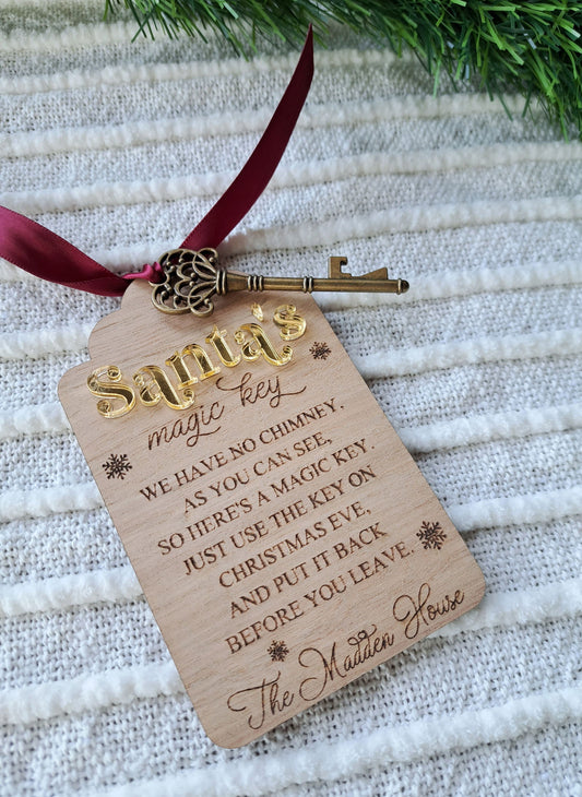 Santa's Magic Key - Personalised - Lou James Creations