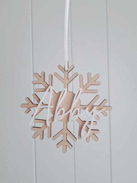 Snowflake Ornament - Lou James Creations