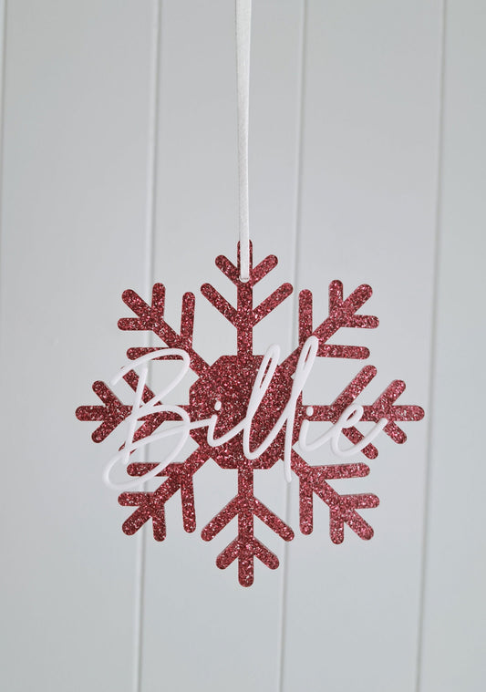 Snowflake Ornament - Lou James Creations