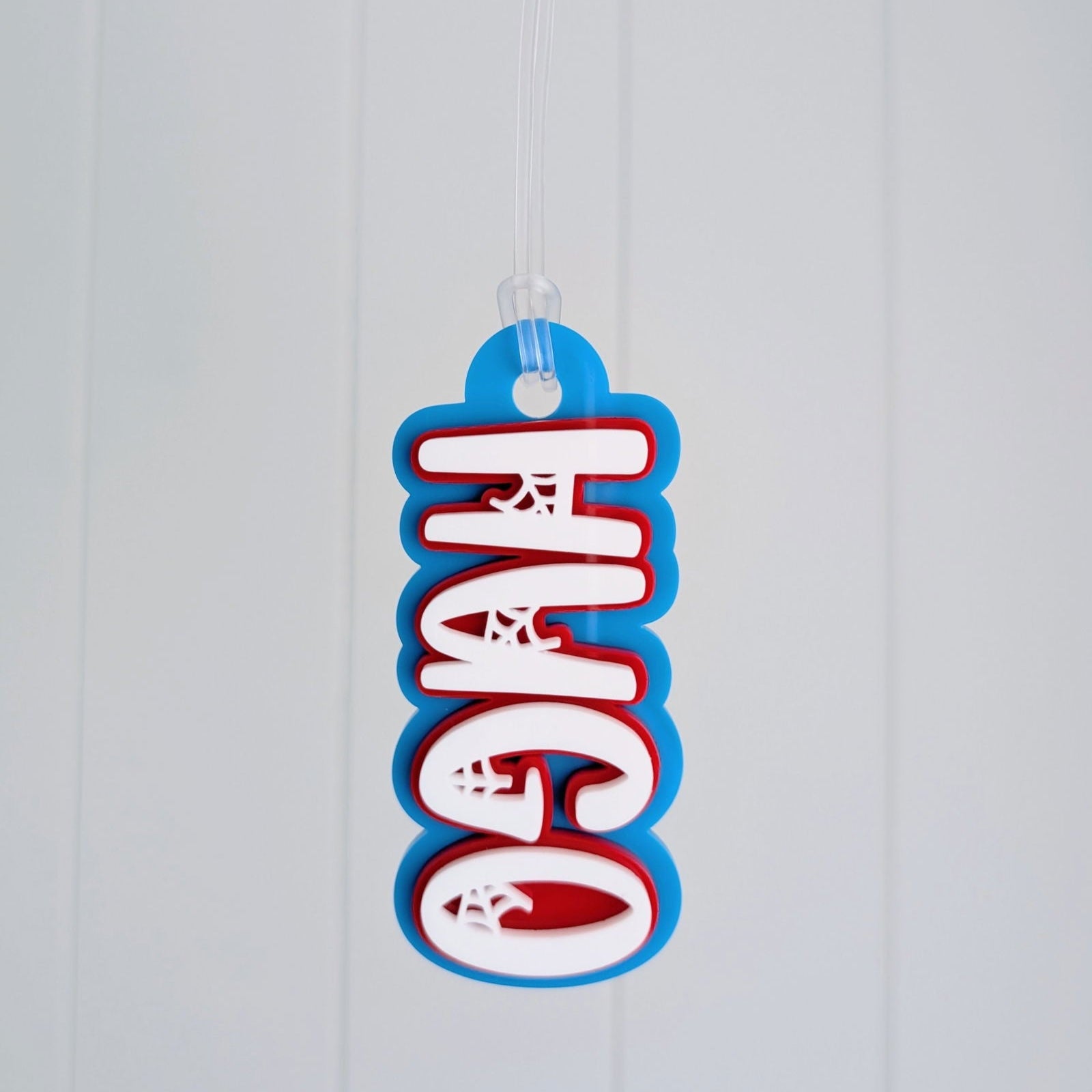 Spider Web Bag Tag - Lou James Creations 