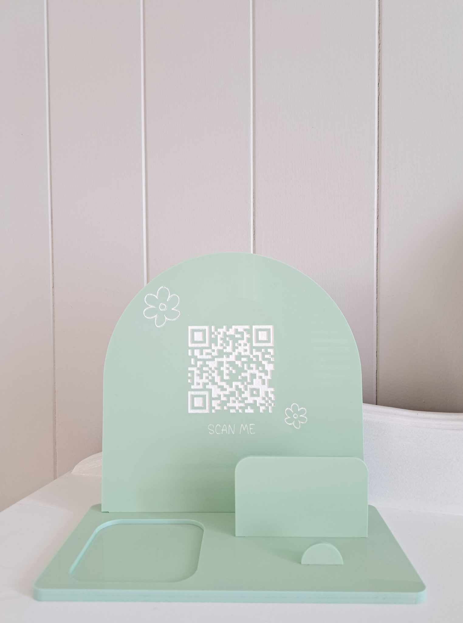 Square Reader Holder - Acrylic - Lou James Creations 