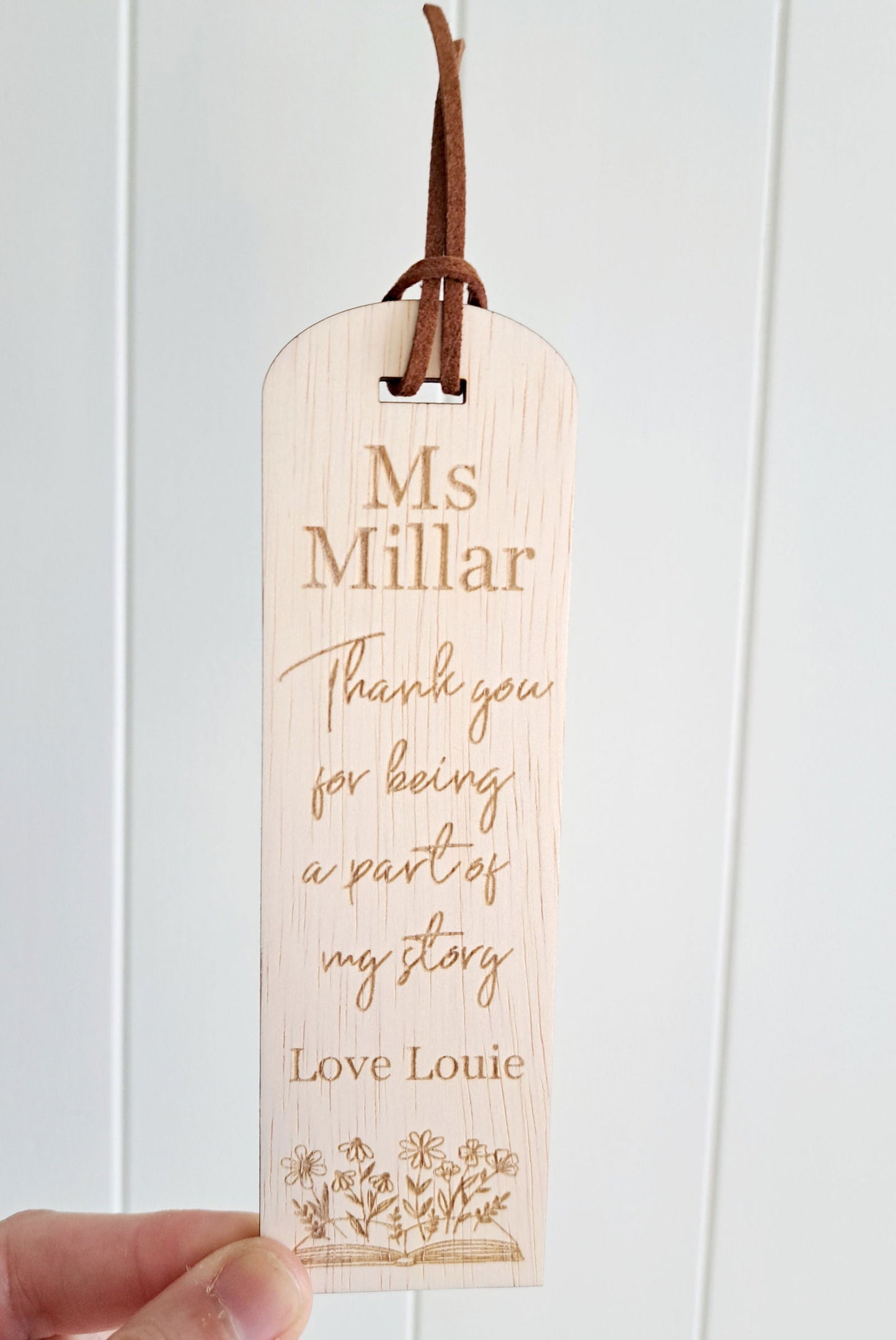 Teacher Bookmark - Lou James Creations