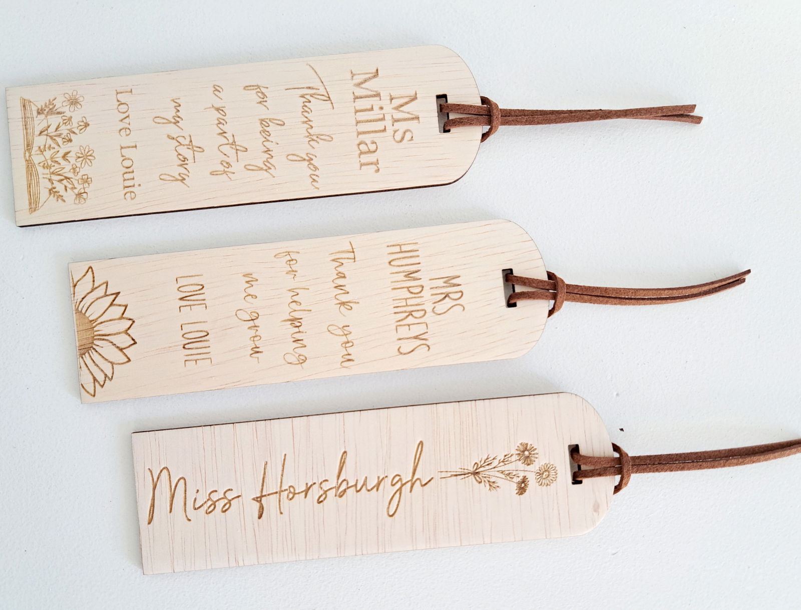 Teacher Bookmark - Lou James Creations