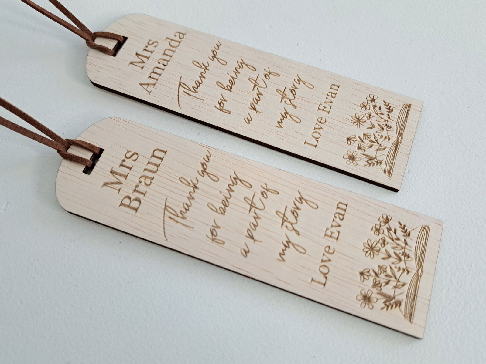 Teacher Bookmark - Lou James Creations