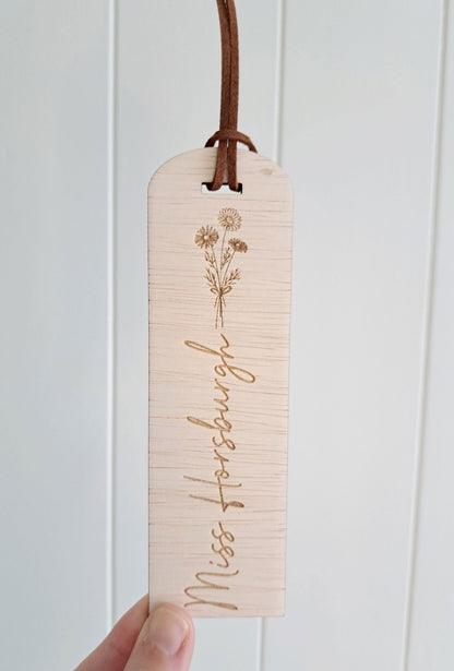 Teacher Bookmark - Lou James Creations 