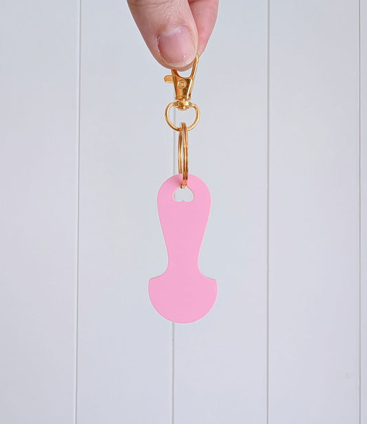 Trolley Token Keyring - Lou James Creations