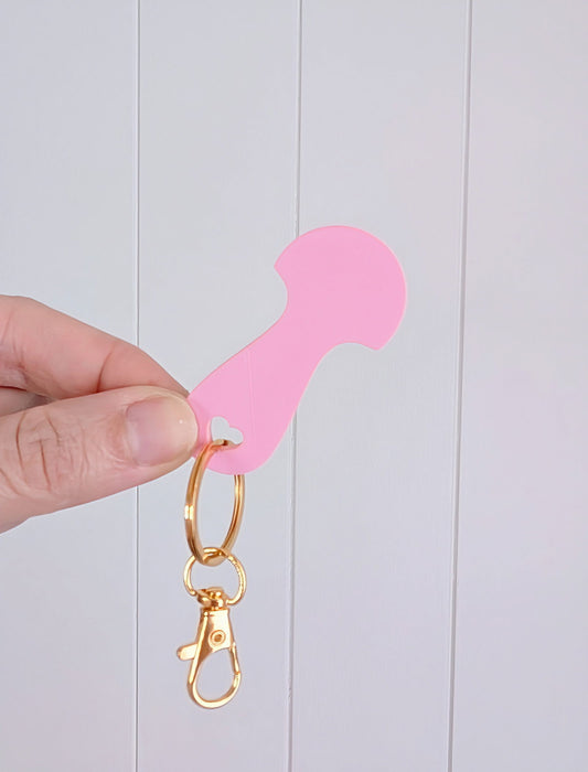 Trolley Token Keyring - Lou James Creations