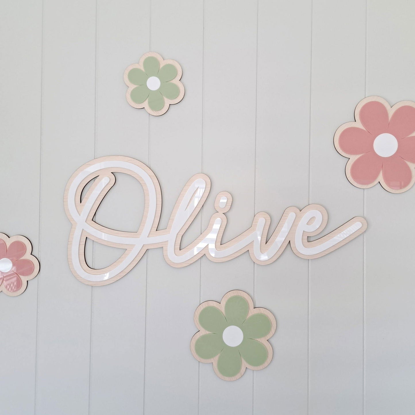 Wall Decal - Name Plaque - Lou James Creations