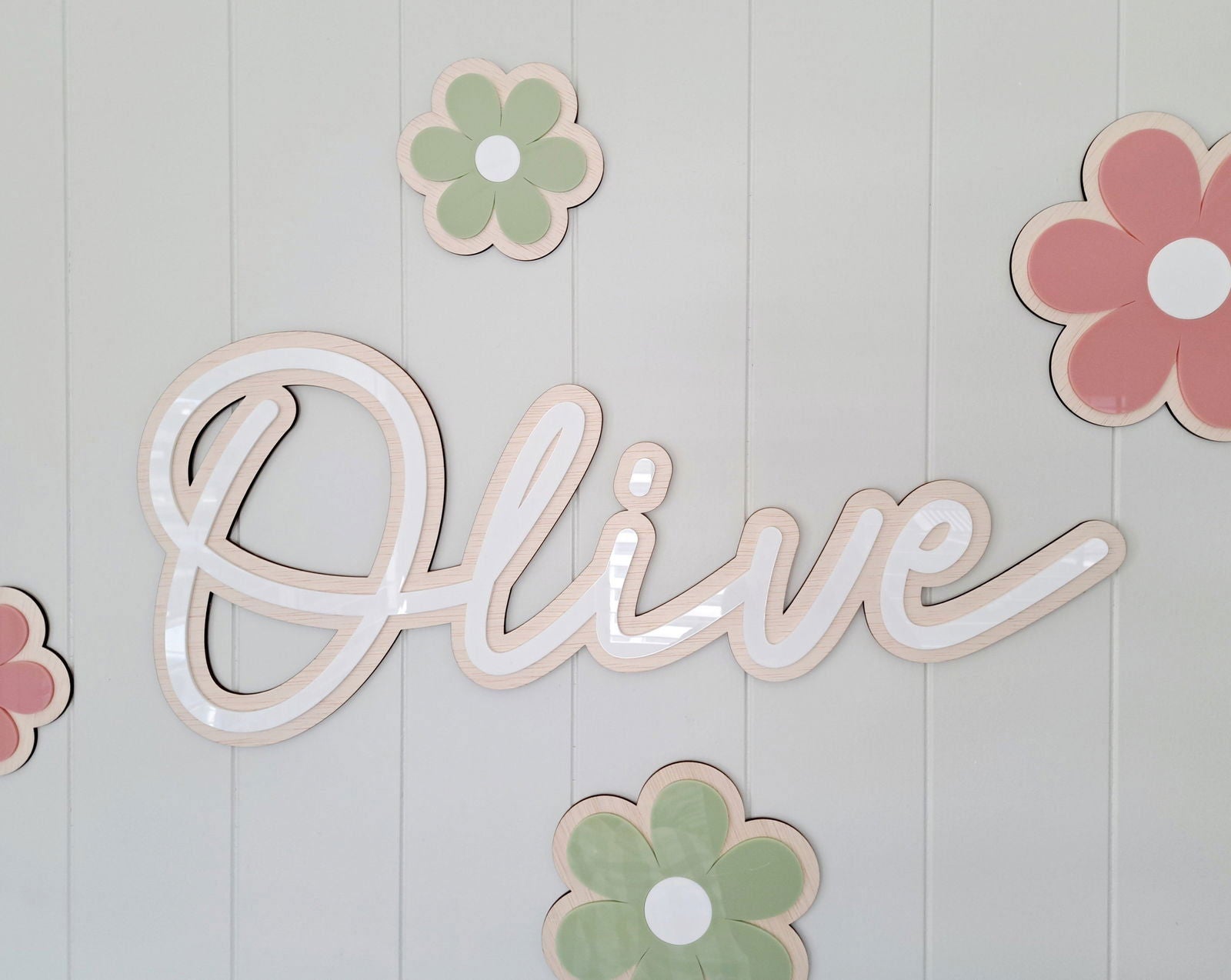 Wall Decal - Name Plaque - Lou James Creations