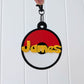 Personalised Gamer Ball Keyring